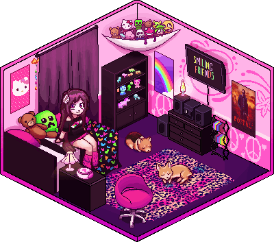 The current webmaster's room!